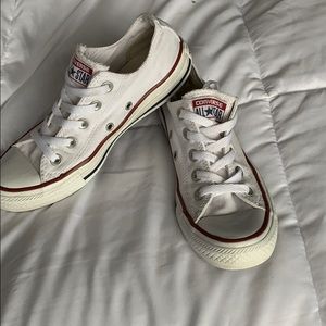 White Converse- offers accepted